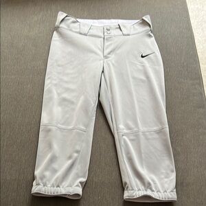 Nike Kids Gray Baseball Pants